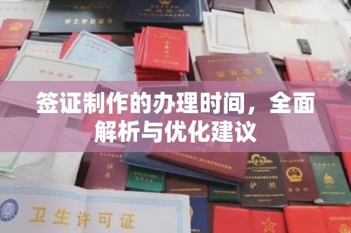 应县签证制作的办理时间，全面解析与优化建议